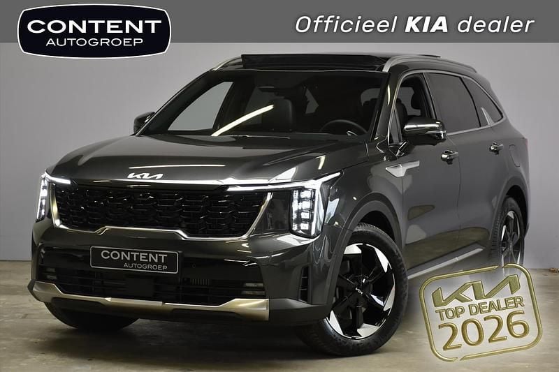 Interstellar grey (grijs metallic) Nieuw 2025 Kia Sorento SUV | € 64.840 (Eerlijke prijs) - Afbeelding 1/4