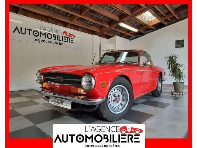 Rood Gebruikt 1973 Triumph TR6 Cabriolet | € 23.990 - Afbeelding 1/4