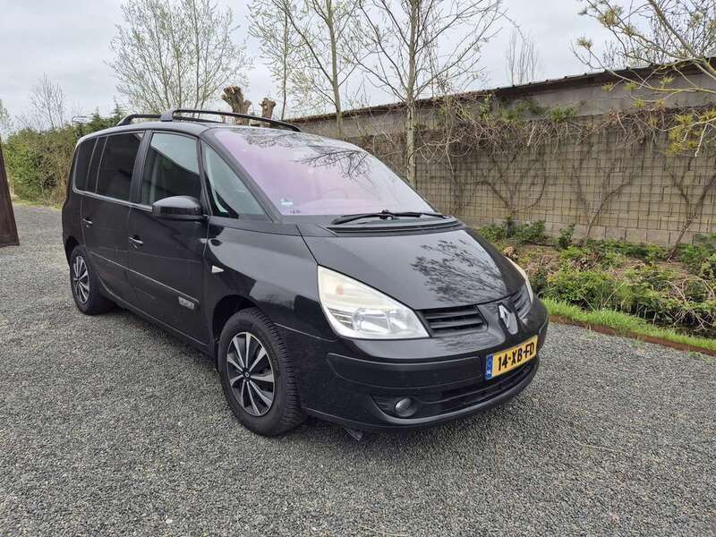 Zwart Gebruikt 2007 Renault Espace Expression MPV | € 1.500 (Goede deal) - Afbeelding 1/4