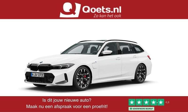 Wit Gebruikt 2024 BMW 330e M Sport Stationwagen | € 49.950 (Goede deal) - Afbeelding 1/4
