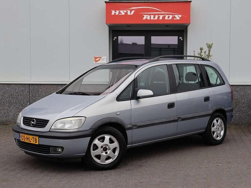 Grijs Occasion 2001 Opel Zafira Elegance MPV | € 1.745 (Eerlijke prijs) - Afbeelding 1/3