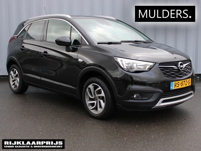 Zwart Gebruikt 2018 Opel Crossland X Innovation SUV | € 15.945 (Eerlijke prijs) - Afbeelding 1/4