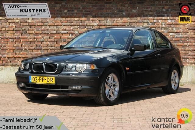Zwart Gebruikt 2004 BMW 318 Compact Executive Hatchback | € 7.955 - Afbeelding 1/4