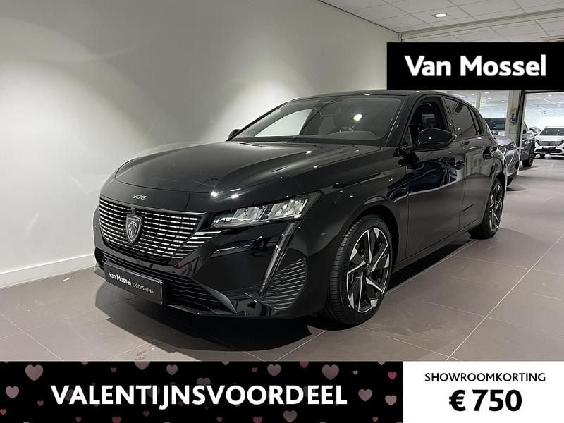 Occasion Peugeot 308 Allure 181 PK (133 kW) 2024 Zwart Hatchback
