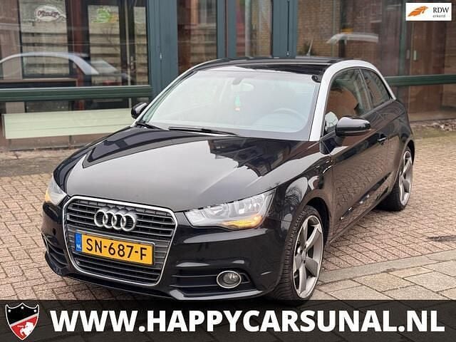 Zwart Occasion 2011 Audi A1 Hatchback | € 4.250 (Super prijs) - Afbeelding 1/4