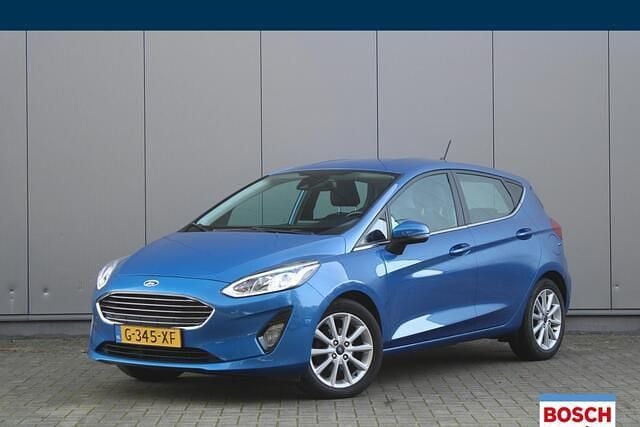 Occasion Ford Fiesta Titanium 94 PK (69 kW) 2019 Blauw (metallic) Hatchback