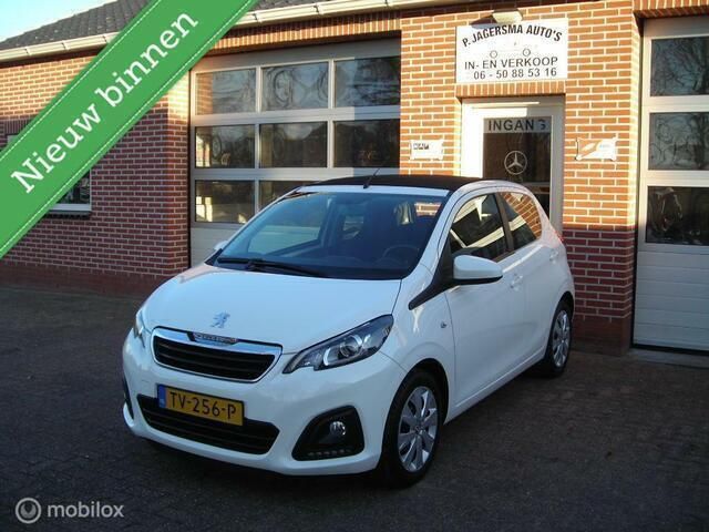 Wit Gebruikt 2018 Peugeot 108 Allure Hatchback | € 8.750 (Goede deal) - Afbeelding 1/4