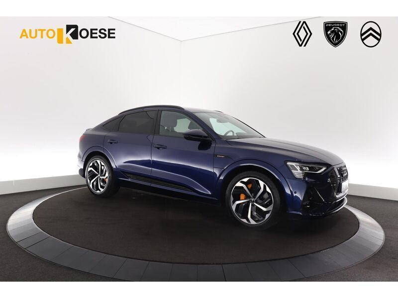Blauw Gebruikt 2021 Audi e-tron Sportback SUV | € 45.900 (Iets duurder) - Afbeelding 1/4