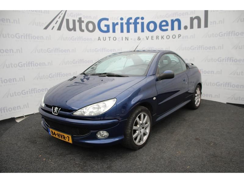 Blauw Gebruikt 2006 Peugeot 206 Cabriolet | € 1.790 (Eerlijke prijs) - Afbeelding 1/4