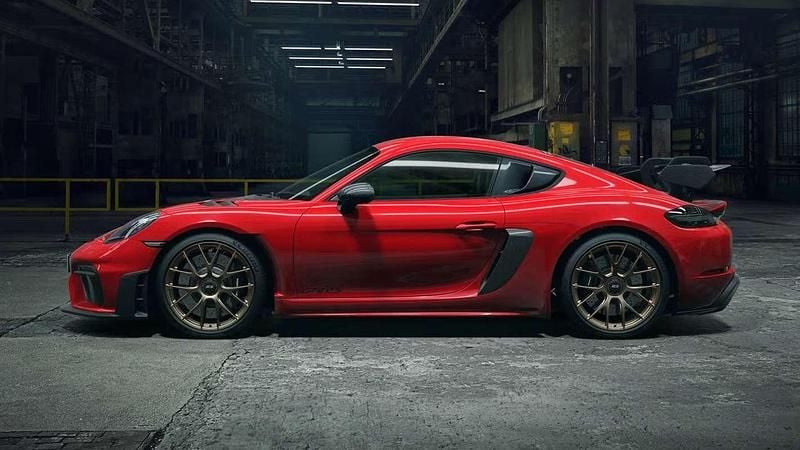 Occasion Porsche 718 Cayman GT4 500 PK (367 kW) 2022 Rood Coupé