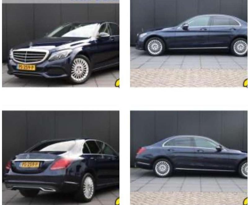 Blauw Gebruikt 2015 Mercedes C180 Prestige Sedan | € 16.500 (Goede deal) - Afbeelding 1/4