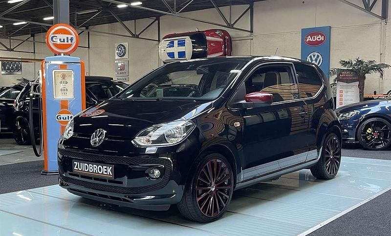 Zwart Gebruikt 2016 VW up! Hatchback | € 6.999 (Super prijs) - Afbeelding 1/4