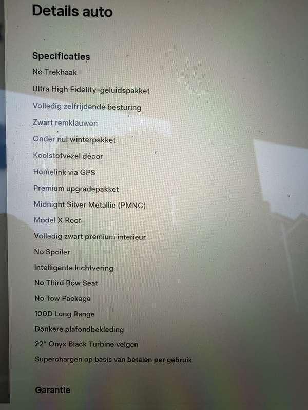 Occasion Tesla Model X 450 kW (612 PK) 2018 Grijs SUV