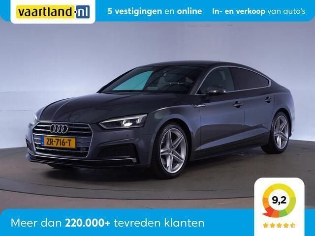 Grijs Gebruikt 2019 Audi A5 Sportback S-Line Hatchback | € 24.945 (Super prijs) - Afbeelding 1/3