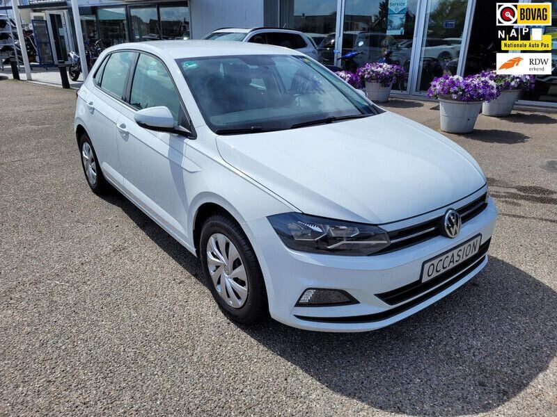 Wit Gebruikt 2020 VW Polo Highline Hatchback | € 17.250 (Eerlijke prijs) - Afbeelding 1/4