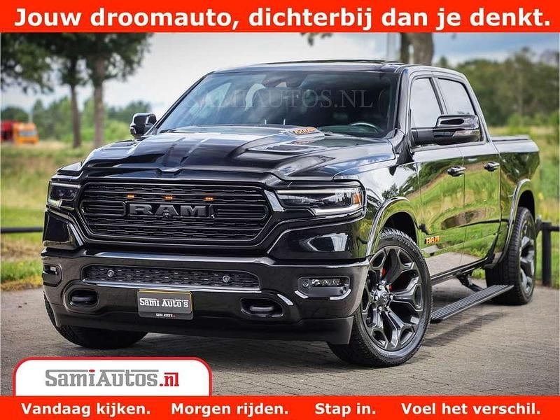 Zwart Gebruikt 2022 Dodge Ram Limited Pickup | € 59.950 (Goede deal) - Afbeelding 1/4