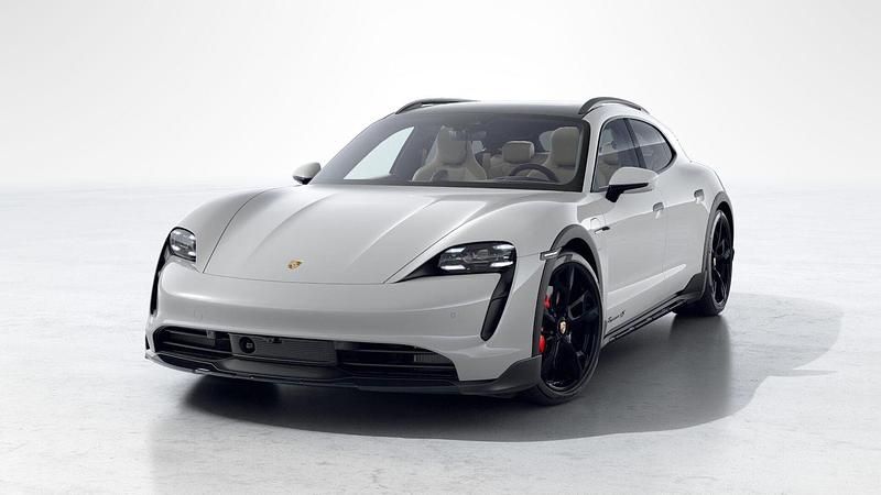 Grijs Gebruikt 2023 Porsche Taycan Cross Turismo Stationwagen | € 92.900 (Duur) - Afbeelding 1/4