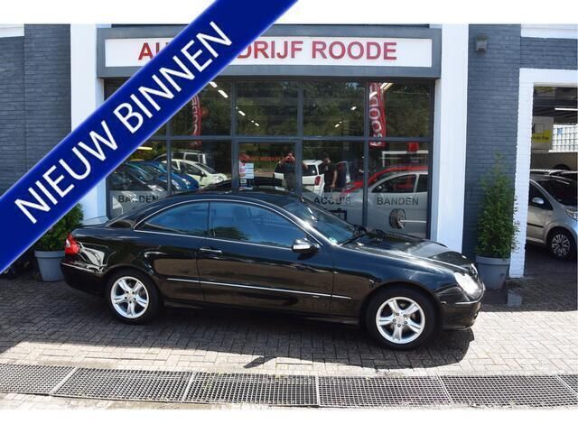 Zwart Gebruikt 2002 Mercedes 200 Avantgarde Coupé | € 7.499 (Eerlijke prijs) - Afbeelding 1/4