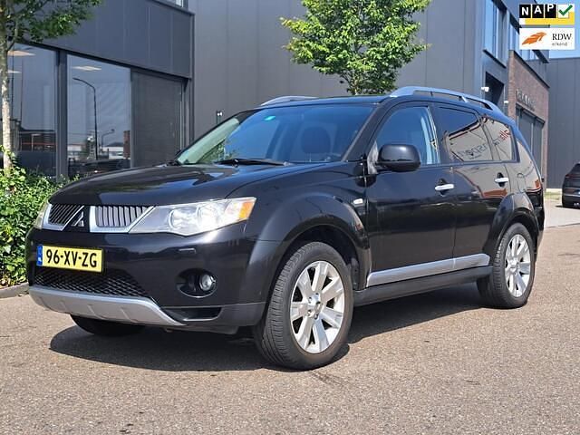 Zwart Occasion 2007 Mitsubishi Outlander Instyle SUV | € 3.950 (Iets duurder) - Afbeelding 1/4
