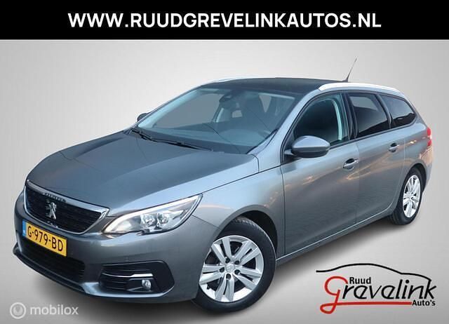 Grijs Occasion 2019 Peugeot 308 SW Stationwagen | € 9.595 (Goede deal) - Afbeelding 1/4
