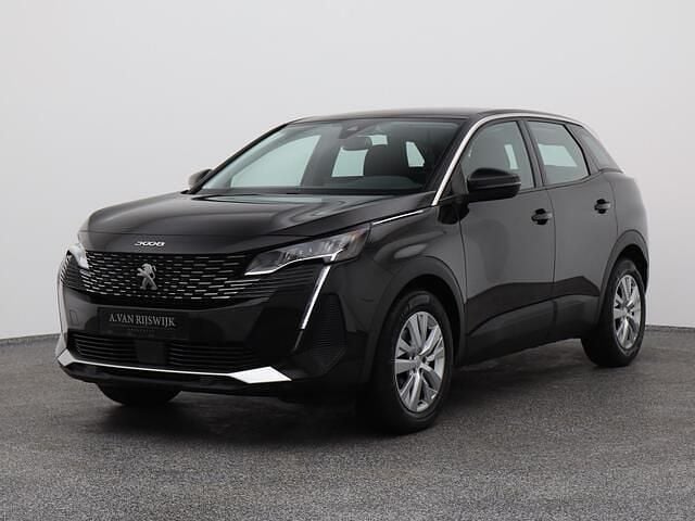 Zwart Occasion 2022 Peugeot 3008 Active SUV | € 17.500 (Super prijs) - Afbeelding 1/4