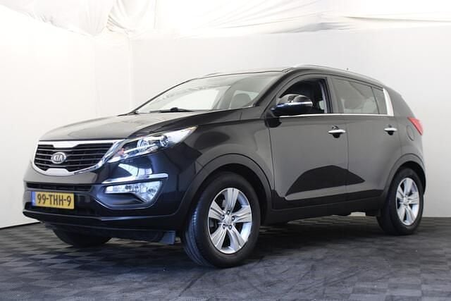 Zwart Gebruikt 2012 Kia Sportage Plus SUV | € 7.450 (Goede deal) - Afbeelding 1/4