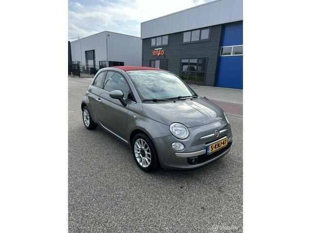 Grijs Gebruikt 2013 Fiat 500 Lounge Hatchback | € 5.950 (Eerlijke prijs) - Afbeelding 1/4