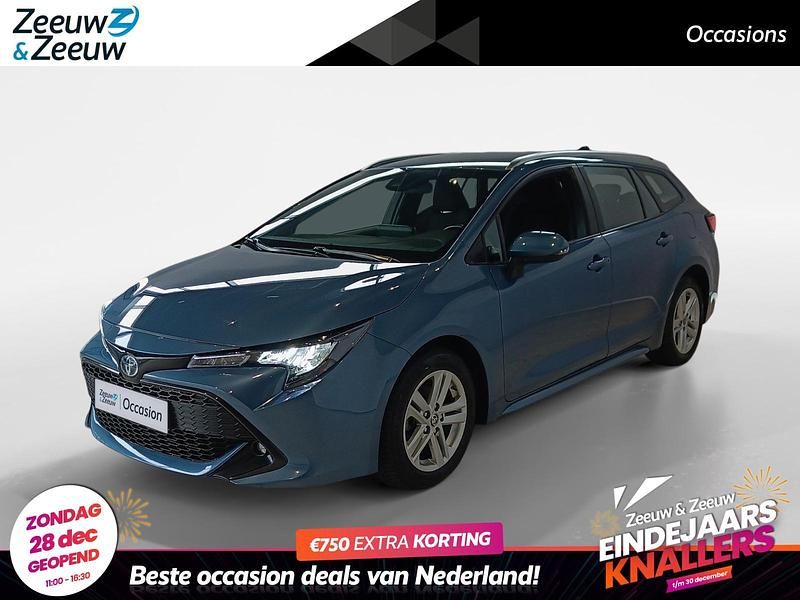 Blauw Gebruikt 2022 Toyota Corolla Stationwagen | € 20.745 (Super prijs) - Afbeelding 1/4