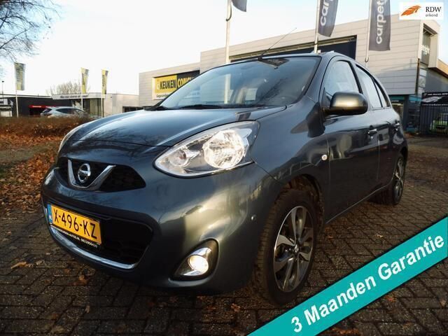 Blauw Gebruikt 2014 Nissan Micra Tekna Hatchback | € 7.499 (Eerlijke prijs) - Afbeelding 1/4