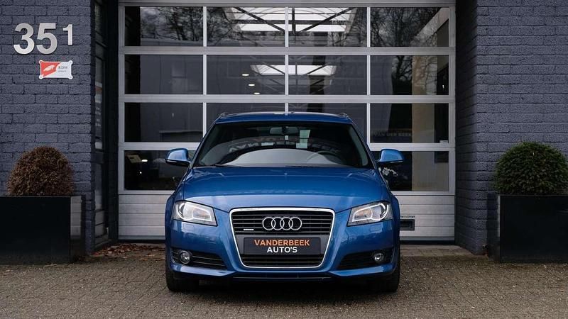 Occasion Audi A3 Sportback S-Line 200 PK (147 kW) 2009 Blauw (metallic) Hatchback
