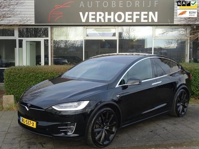 Zwart, metallic lak Occasion 2017 Tesla Model X SUV | € 29.950 (Eerlijke prijs) - Afbeelding 1/4