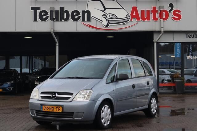 Grijs Gebruikt 2004 Opel Meriva Enjoy MPV | € 1.395 (Eerlijke prijs) - Afbeelding 1/4