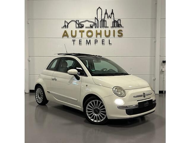 Wit Gebruikt 2009 Fiat 500 Lounge Hatchback | € 4.490 (Eerlijke prijs) - Afbeelding 1/4