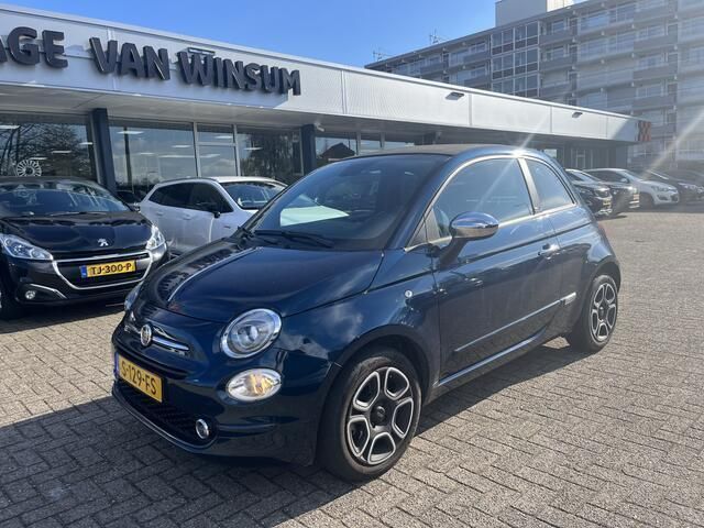 Blauw, metallic lak Gebruikt 2022 Fiat 500C Club Cabriolet | € 15.450 (Eerlijke prijs) - Afbeelding 1/4