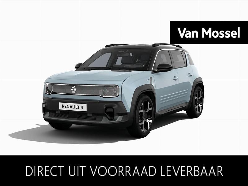 Blauw Nieuw 2025 Renault 4 E-Tech Komfort SUV | € 38.690 (Eerlijke prijs) - Afbeelding 1/4