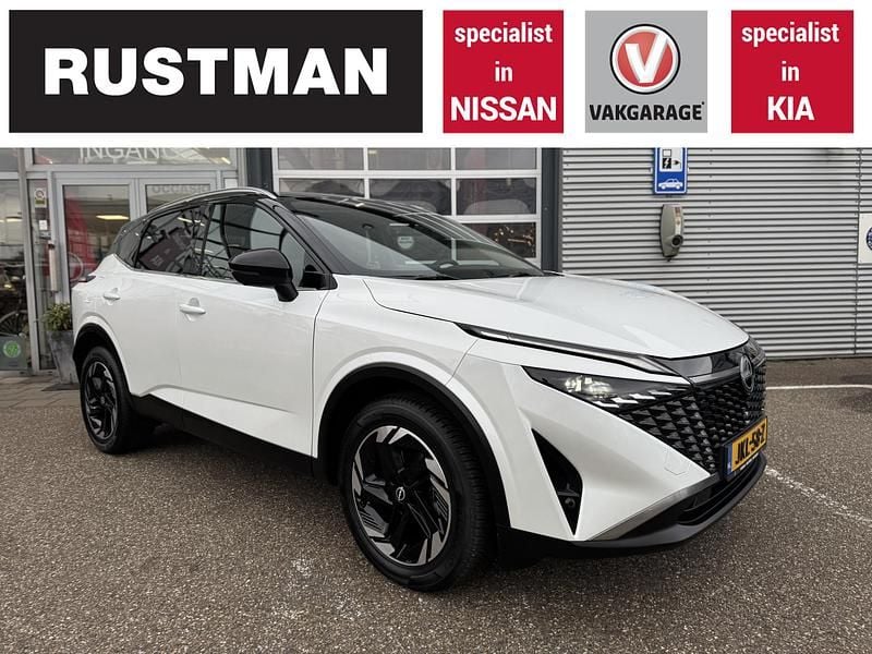 Wit Gebruikt 2025 Nissan Qashqai N-Connecta SUV | € 35.850 (Eerlijke prijs) - Afbeelding 1/4