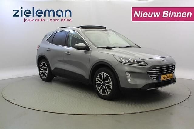 Grijs Gebruikt 2021 Ford Kuga Titanium SUV | € 19.845 (Eerlijke prijs) - Afbeelding 1/4