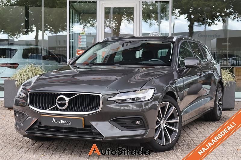 Grijs Gebruikt 2020 Volvo V60 Business Edition Stationwagen | € 22.700 (Goede deal) - Afbeelding 1/4