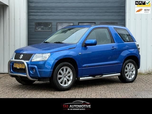 Blauw Gebruikt 2007 Suzuki Grand Vitara Exclusive SUV | € 6.750 (Eerlijke prijs) - Afbeelding 1/4