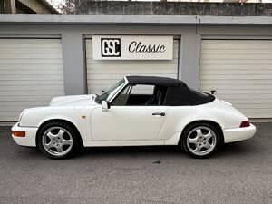 Wit Gebruikt 1990 Porsche 911 Carrera Cabriolet Cabriolet | € 78.467 - Afbeelding 1/4