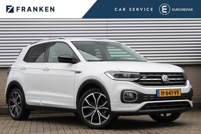Wit Gebruikt 2019 VW T-Cross R-line SUV | € 21.545 (Eerlijke prijs) - Afbeelding 1/4