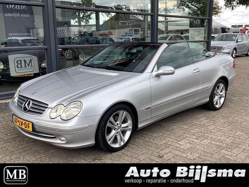 Grijs Gebruikt 2003 Mercedes CLK200 Elegance Cabriolet | € 4.995 (Eerlijke prijs) - Afbeelding 1/4