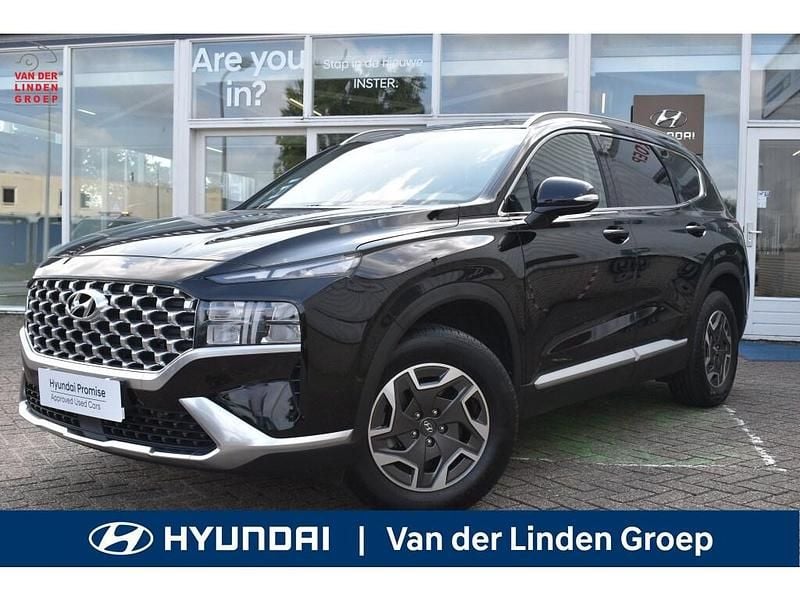 Zwart Occasion 2023 Hyundai Santa Fe Comfort SUV | € 44.950 (Duur) - Afbeelding 1/4
