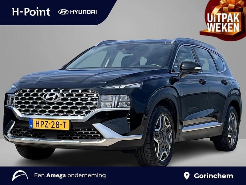 Zwart Gebruikt 2024 Hyundai Santa Fe Comfort SUV | € 42.840 (Eerlijke prijs) - Afbeelding 1/4