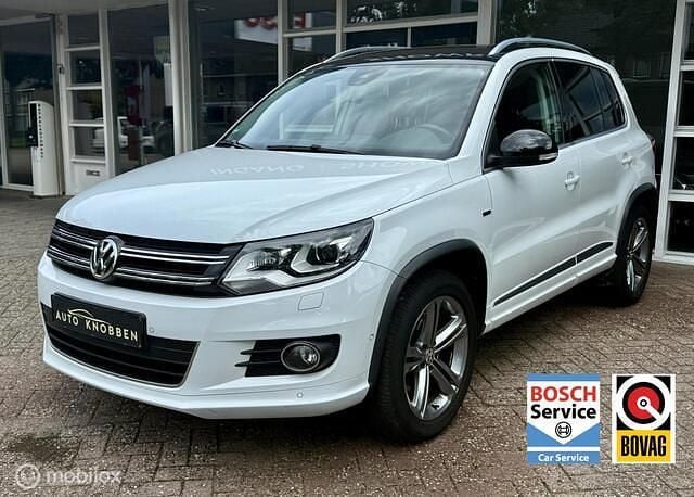 Wit Gebruikt 2014 VW Tiguan R-line SUV | € 15.950 (Goede deal) - Afbeelding 1/4