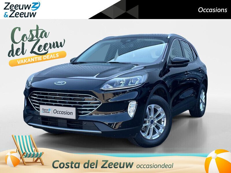 Agate black metallic Gebruikt 2022 Ford Kuga Titanium SUV | € 24.440 (Super prijs) - Afbeelding 1/4