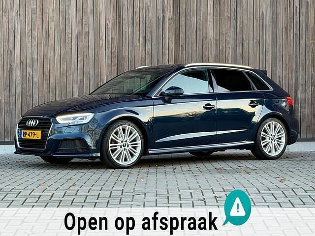 Occasion Audi A3 Sportback S-Line 116 PK (85 kW) 2018 Blauw Hatchback