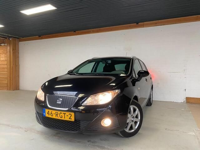 Zwart Gebruikt 2011 Seat Ibiza ST Ecomotive Stationwagen | € 2.950 - Afbeelding 1/4