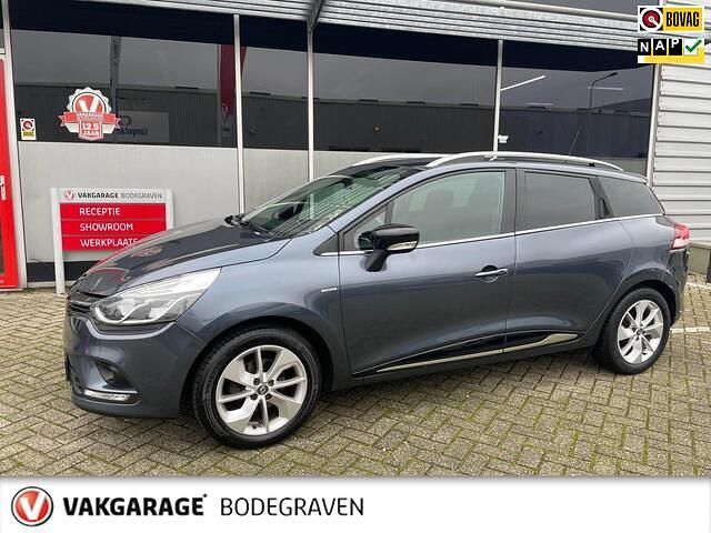 Grijs Gebruikt 2017 Renault Clio GrandTour LIMITED Stationwagen | € 6.950 (Eerlijke prijs) - Afbeelding 1/4