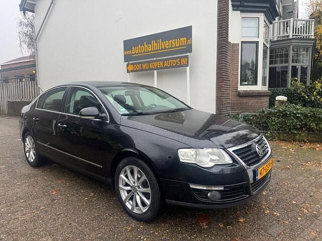 Zwart Gebruikt 2008 VW Passat Comfortline Sedan | € 1.999 (Goede deal) - Afbeelding 1/4